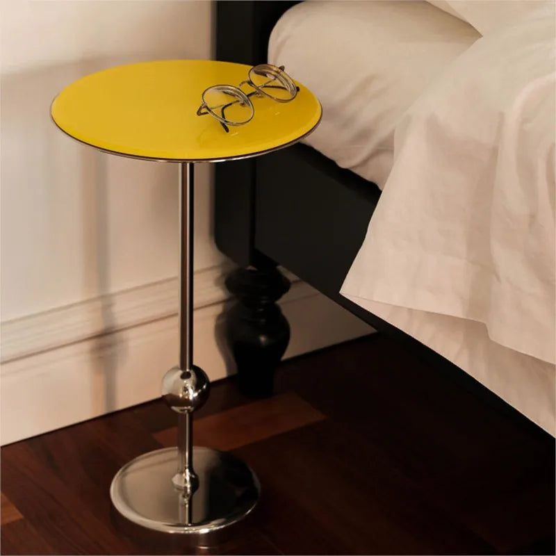 MOMO Stainless Steel Glass Coffee Table