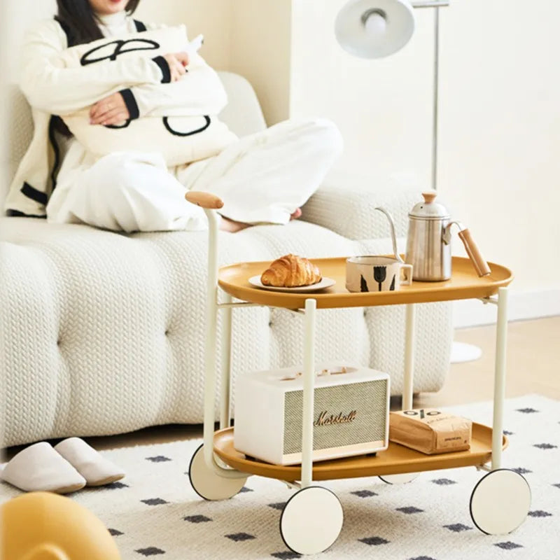 MOMO Ins Cart Storage Removable Coffee Table