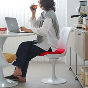 MOMO Tulip Dining Chair | Swivel Pedestal | With or Without Armrest | 3 Colors - alternate view 3