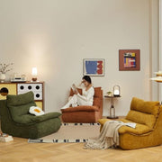 MOMO Lazy Sofa Tatami | Plush Floor Sofa with Optional Ottoman - alternate view 6