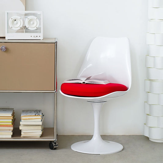 MOMO Tulip Dining Chair | Swivel Pedestal | With or Without Armrest | 3 Colors - alternate view 4