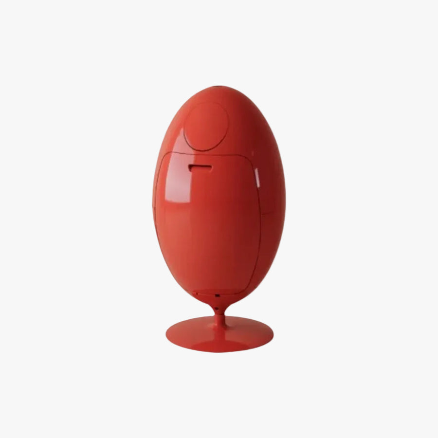 MOMO Dinosaur Egg Trash Can | Sculptural Standing Waste Bin | 2 Sizes - alternate view 2