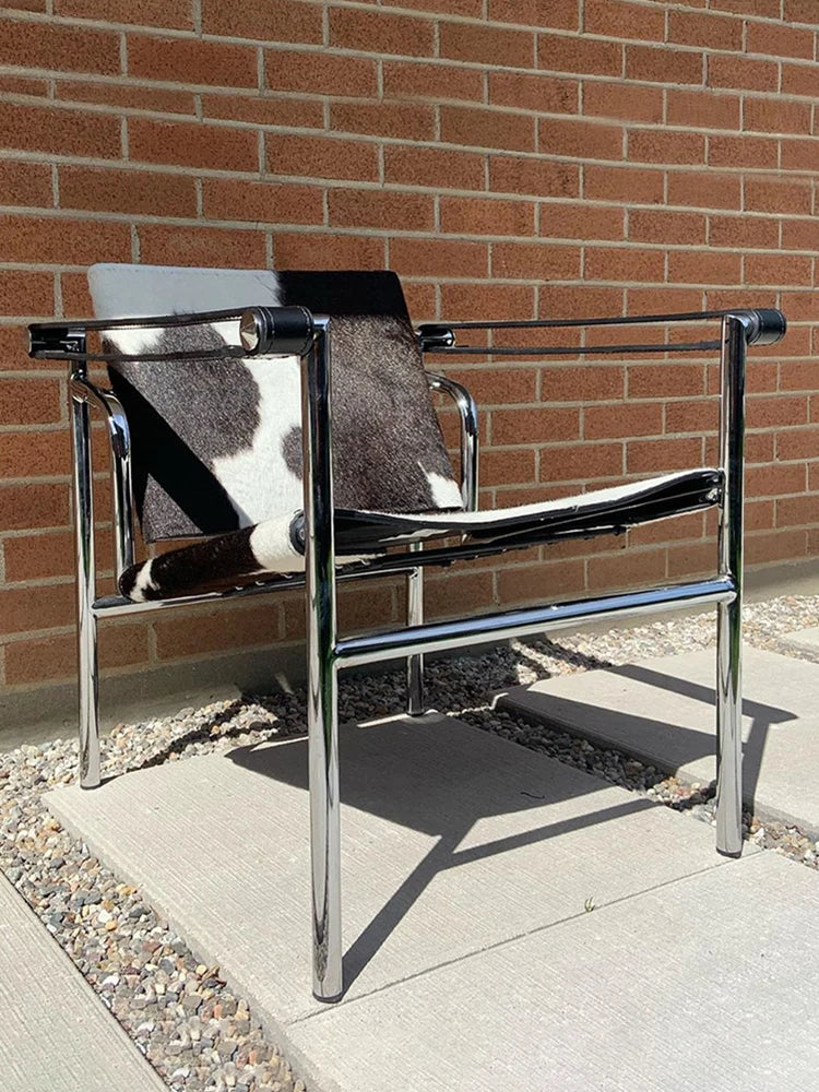 MOMO Nordic Medieval Bascuran Armchair Single Retro Office Bauhaus