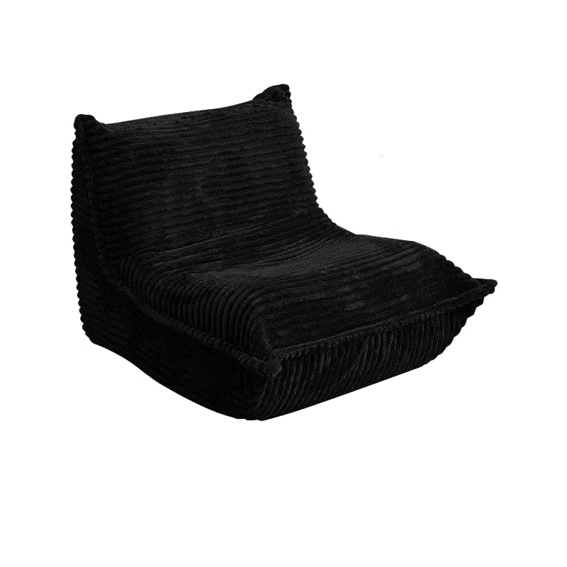 MOMO Caterpillar Sofa | Corduroy Floor Lounge Chair with Ottoman | Lazy Sofa Bed - alternate view 10