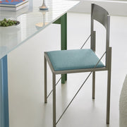 MOMO Stainless Steel Dining Chair | Colorful Minimalist Chair for Dining Room & Kitchen - alternate view 6
