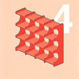 Red(four columns)