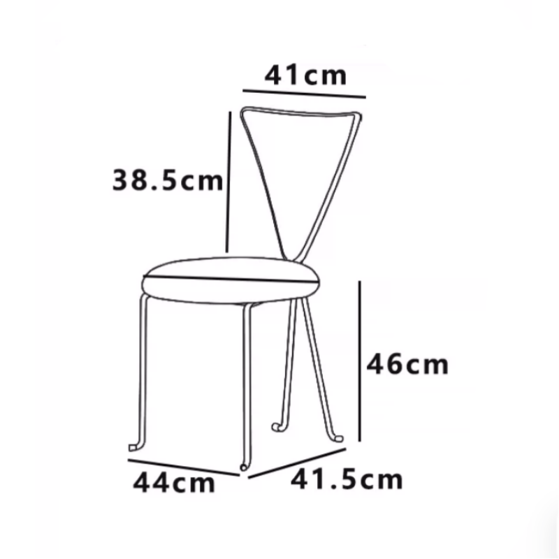 Bauhaus Upholstered Dining Chair