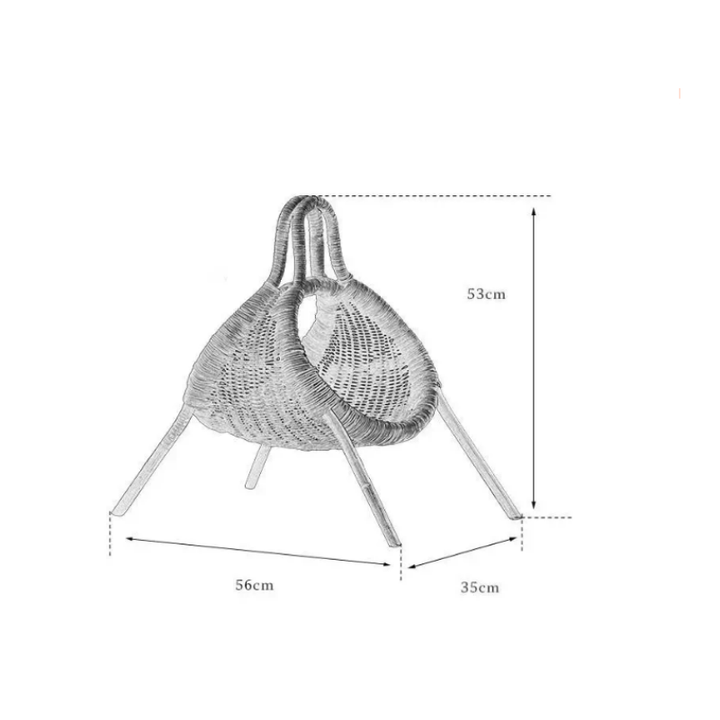Natural Rattan Storage Basket