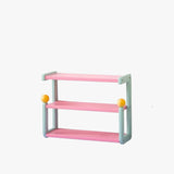 MOMO Dopamine Desktop Shelf | 3-Tier Colorblock Organizer for Desk, Vanity & Kitchen - alternate view 2