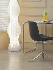 Oil Wax Leather Retro Dining Chair