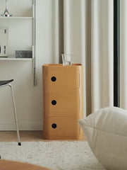 Storage Bedside Table 2, 3 or 4 Tier Storage Cabinet