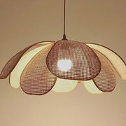 Vine Woven Petal Pendant Light-GQ16