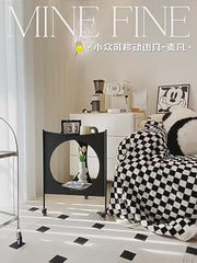 Scandinavian Iron Side Table
